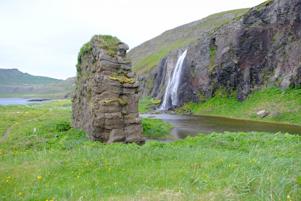 Nordstrandir - Iceland - Day2. Wall of basaltic columns.