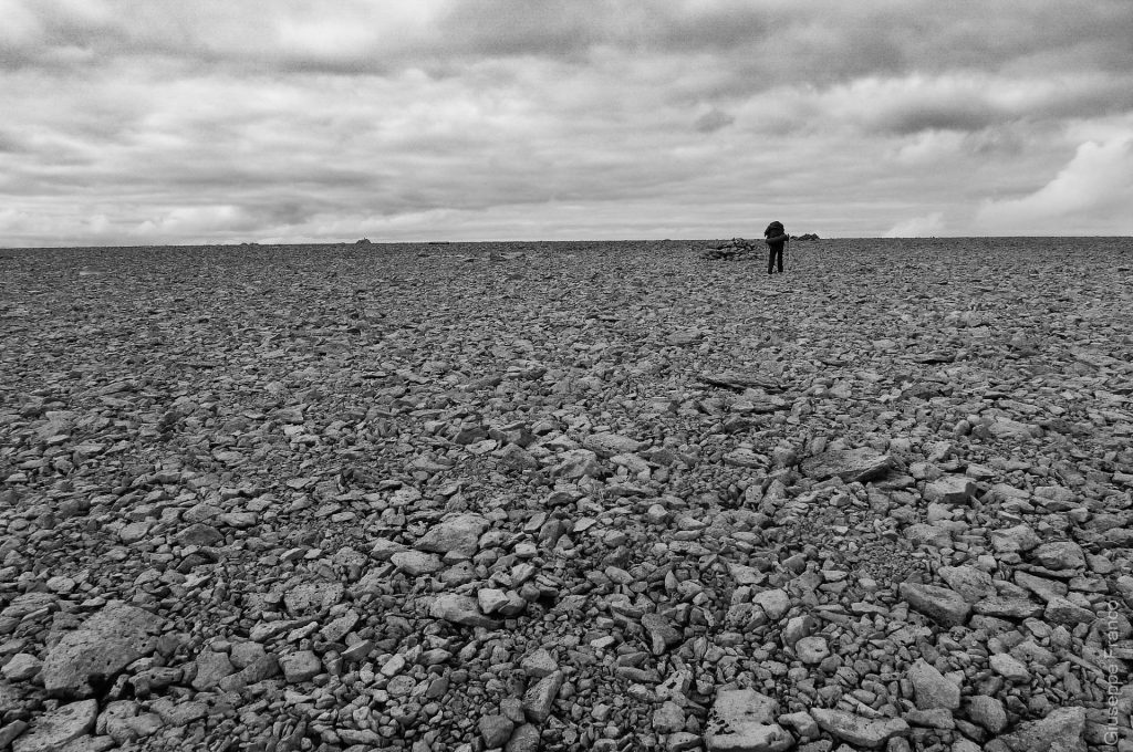 Nordstrandir - Iceland - Day5. Giuze is walking on the moon.
